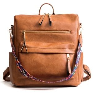 ✨Last one SALE✨ REESE Vegan Backpack, CARAMEL